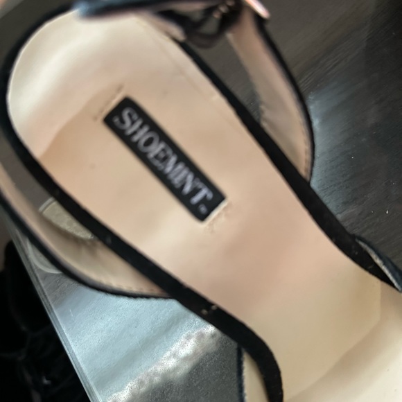 SHOEMINT BLACK SLING BACK NWOT - Picture 4 of 4